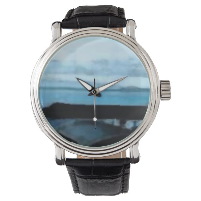 Custom Uhr blue (Vorderseite)