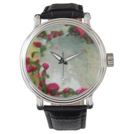 Custom Uhr flower