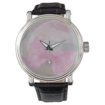 Custom Uhr pink