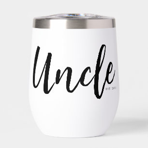 Custom Uncle Est. Modern Brush Script Typografie