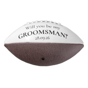 Custom Unique Football Trauzeugen Vorschlag Gesche
