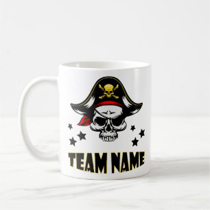 Custom Unique Personalisiert Pirate Kaffeetasse