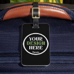 custom, unique, sleek & minimalist gepäckanhänger<br><div class="desc">This design is accessible to all. Feel free to customize the logo,  images,  text,  and colors according to your preferences. Thank you very much.</div>