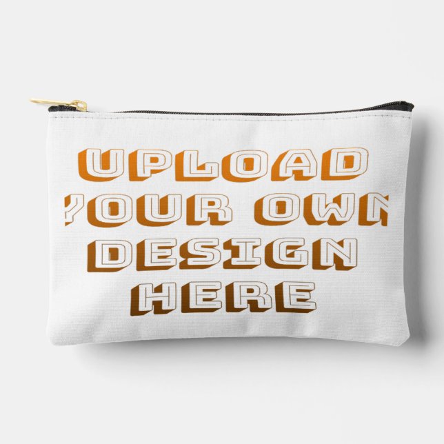 Custom Upload Design Product Zubehörtasche (Vorderseite)