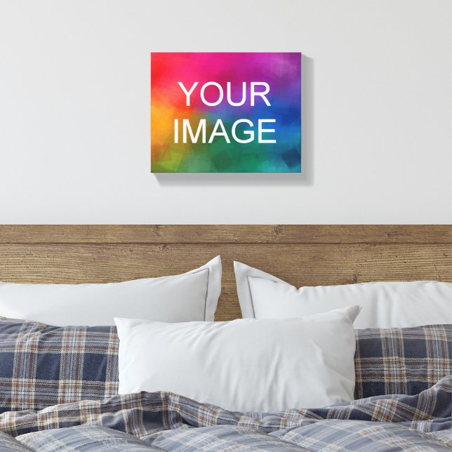 Custom Upload Your Image Photo Picture Logo Leinwanddruck (Insitu (Schlafzimmer))
