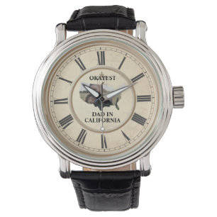 Custom USA Foto Tokest Papa Armbanduhr