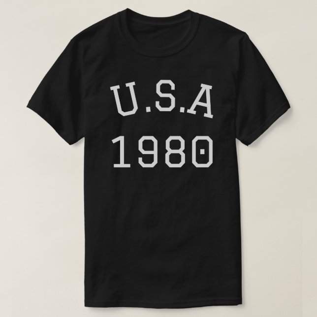 Custom USA Year T-Shirt (Design vorne)