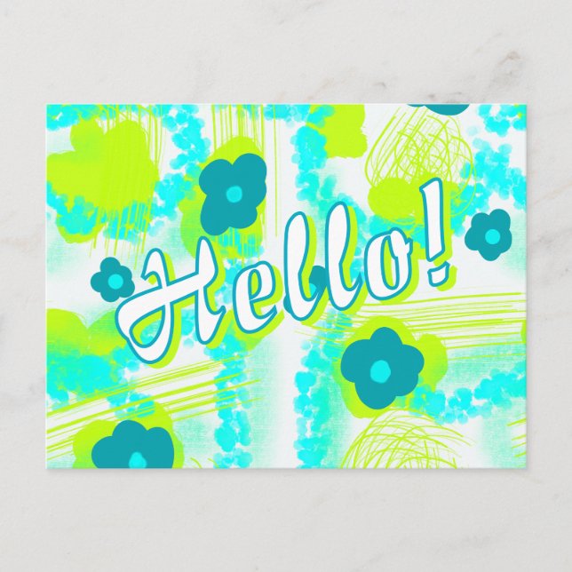 Custom Vacation Photo Template Postcard Postkarte (Vorderseite)