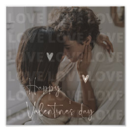 Custom Valentine's Day Romantic Couple Foto