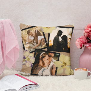 Custom Valentine's Day Romantic Couple Foto Kissen