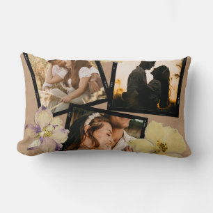 Custom Valentine's Day Romantic Couple Foto Lendenkissen