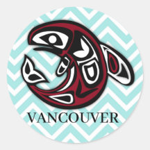 Custom Vancouver Native American Orca Killer Whale