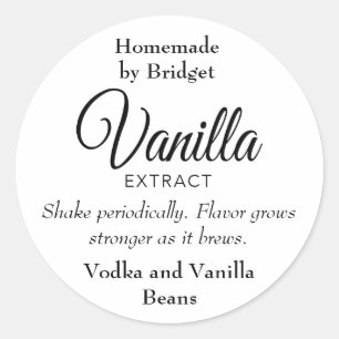 Custom Vanilla Extract Sticker VE025_03bl