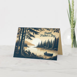 Custom Vatertag Card mit Heartfelt Verse Dankeskarte