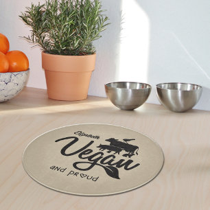 Custom Vegan and Proud, Küche Schneidebrett