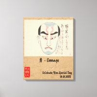 Custom Vintag Ästhetik Whimsiki Japanisch Kabuki