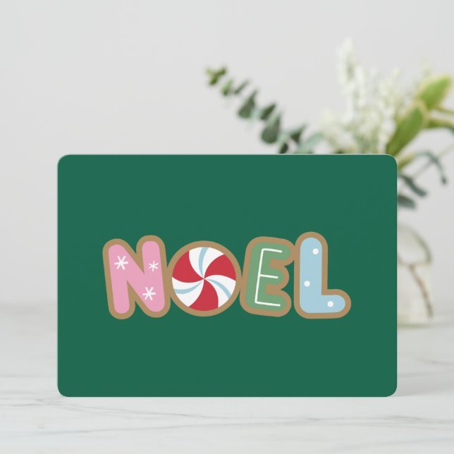 Custom Vintag Retro Weihnachtsgrüße Weihnachten Gr (Stehend Vorderseite)