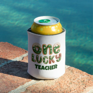 Custom Vintag St Patricks Day One Lucky Teacher Dosenkühler