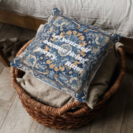 Custom Vintag Tile Nowruz iranisches Neujahrsgesch Kissen