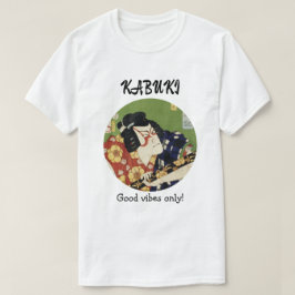 Custom Vintage Aesthetic Japanese Kabuki Theater T-Shirt