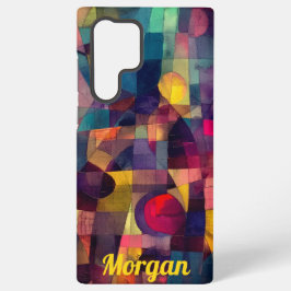 Custom Vivid Abstrakt Geometric Art Samsung Galaxy Hülle