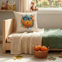 Custom Wassercolor Niedlich Pumpkin Orange Hallowe