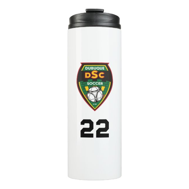 Custom Water Bottle Thermosbecher (Vorderseite)