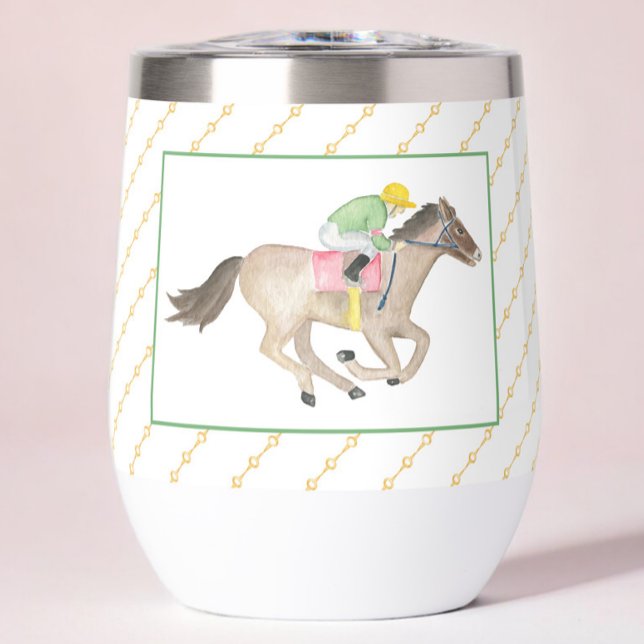 Custom Watercolor Horace Jockey Derby Gold (Von Creator hochgeladen)