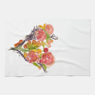 Custom Watercolor Kitchen Towels Geschirrtuch