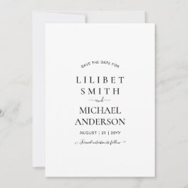 CUSTOM WEDD SAVE THE DATE VORLAGE - BILDER hinzufü