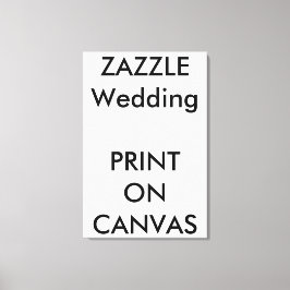 Custom Wedding 24"x36" Leinwand Foto Wand an Wand