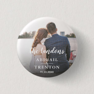 Custom Wedding Foto Button
