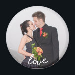 Custom Wedding Foto Liebe Magnet<br><div class="desc">Custom Wedding Foto Liebe Magnet</div>