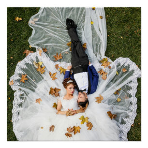 Custom Wedding Foto Poster