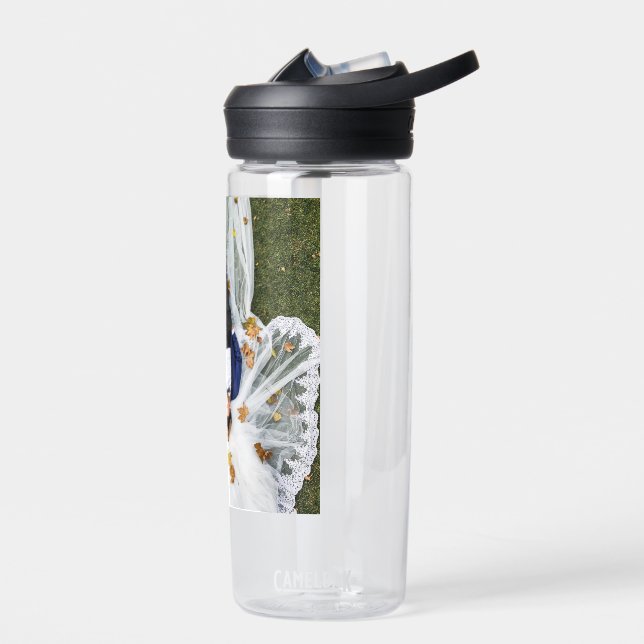 Custom Wedding Foto Trinkflasche (Links)