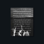 Custom Wedding Foto & Vows Canvas drucken Leinwanddruck<br><div class="desc">Custom Wedding Foto & Vows Canvas drucken</div>