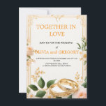 Custom Wedding Invitation Cards | Personalized  Einladung<br><div class="desc">Celebrate your special day with these beautifully designed custom wedding invitations. Each card is professionally printed on high-quality cardstock and can be personalized with your names, wedding date, venue details, and custom text. Features: Premium quality cardstock with elegant finish Fully customizable with your wedding details Professional printing for stunning results...</div>