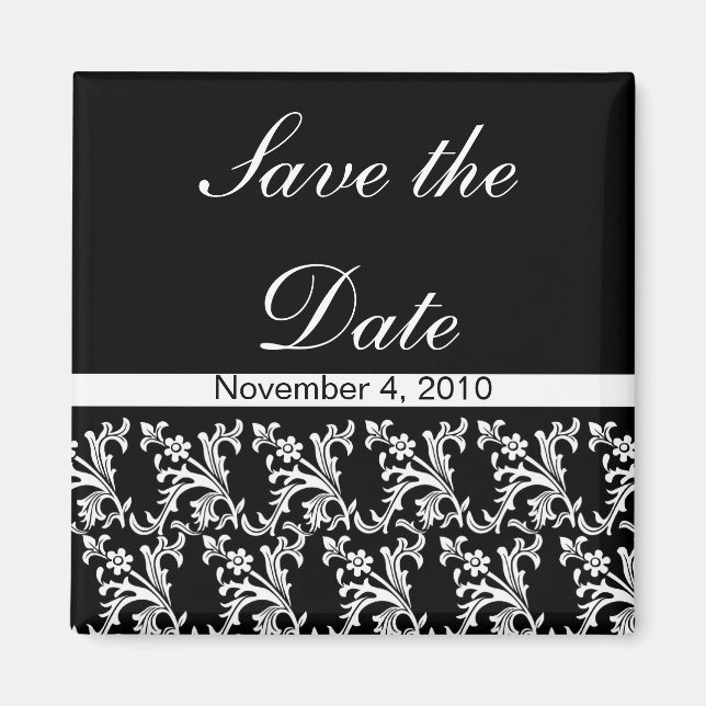 Custom Wedding Magnete Magnet (Vorne)