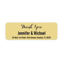 Custom Wedding Vielen Dank, dass Sie das Adresseti