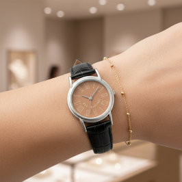 Custom Wedding Watch Gift for Husband or Wife Armbanduhr