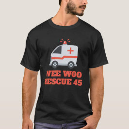 Custom Wee Woo Ambulance First Responder Spaß T-S T-Shirt