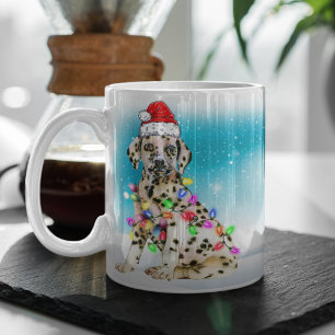 Custom Weihnachtsmannmütze Frohe Weihnachten Dalma Kaffeetasse