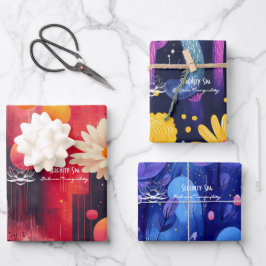 Custom Wellness Product Wrap - Business Retailer Geschenkpapier Set