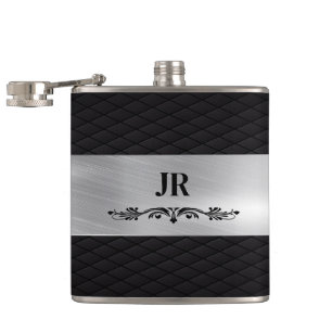 Custom Whiskey and Bourbon Vinyl Wrapped Flask Flachmann