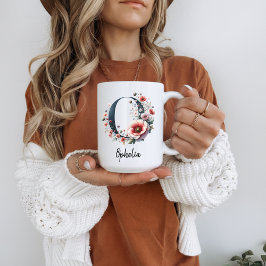 Custom Wildflower Birth Flower Mug for Grandma Kaffeetasse