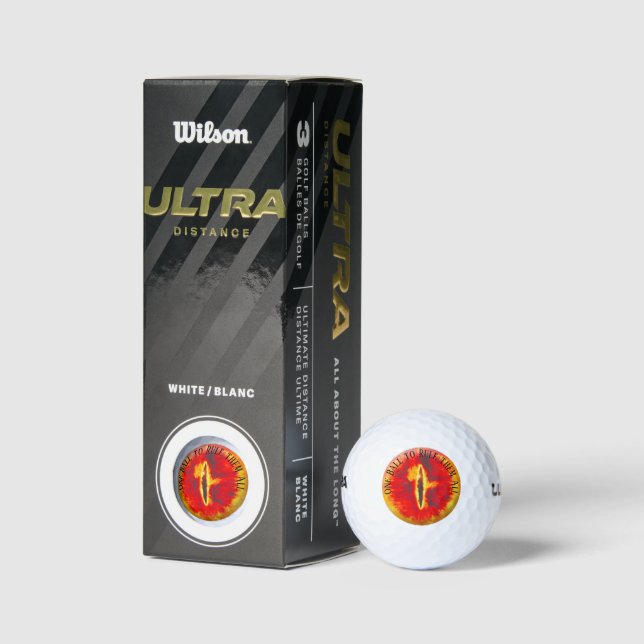 Custom Wilson Ultra 500 Distance Golf Ball (Verpackungen)