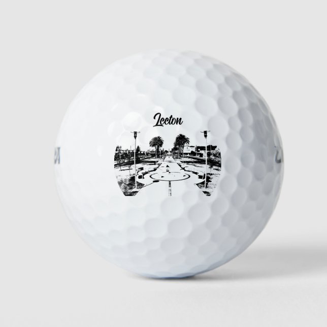 Custom Wilson Ultra Distanz Golf Ball (Vorderseite)
