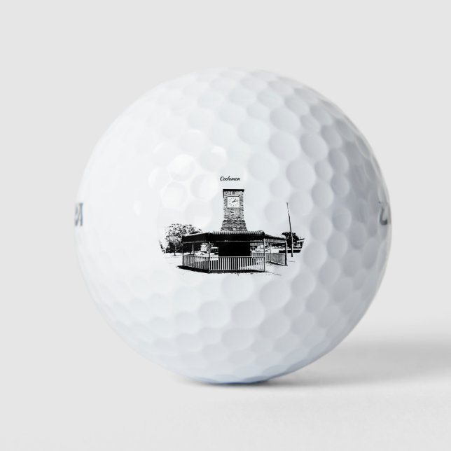 Custom Wilson Ultra Distanz Golf Ball (Vorderseite)