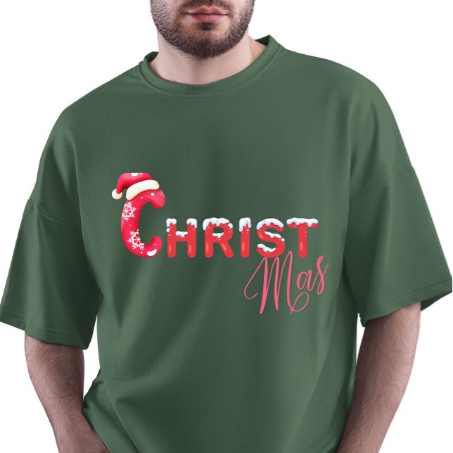 Custom Winter Wonderland Christmas T-Shirt (Von Creator hochgeladen)