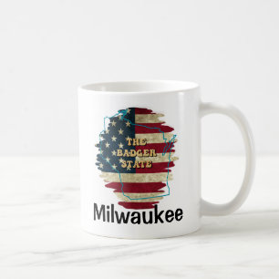 Custom Wisconsin Staat Kaffeemaschine Tasse